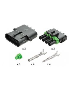 Delphi P-WP4/2 4 Circuit Weather Pack Kit